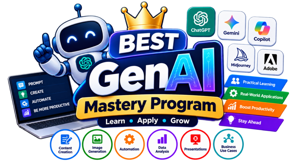 Training on BEST GenAI Mastery Program